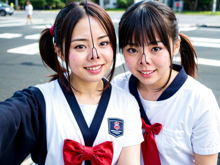 今日の鼻フック女子画像　2025年05月12日　#鼻フック　#豚鼻　#nosehook　　